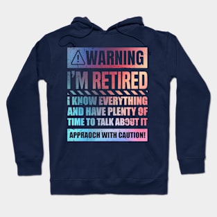 Retirement Design For Men Women Retiree Retired Retirement Hoodie